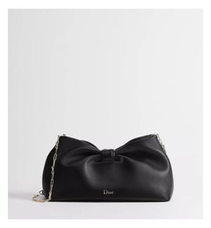 Lambskin handbag – Black