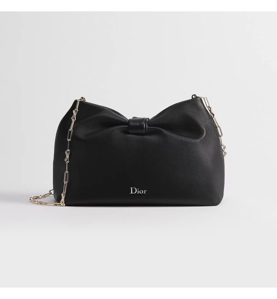 Lambskin bag – Black