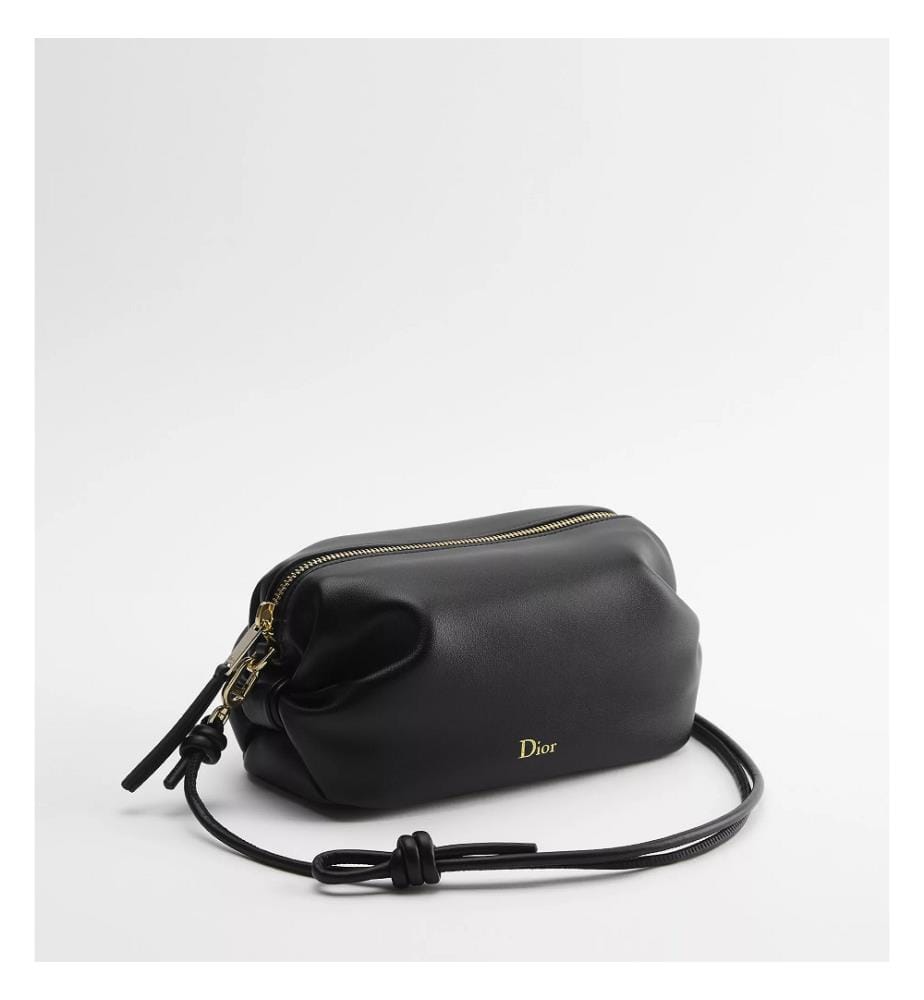 Brieftasche aus Lammleder – Schwarz