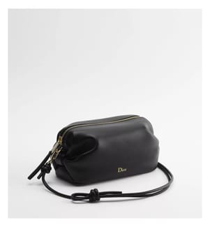 Brieftasche aus Lammleder – Schwarz