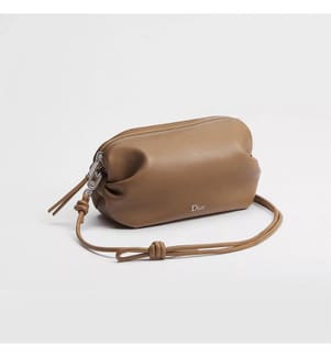Clutch mit Schleife – Kamel