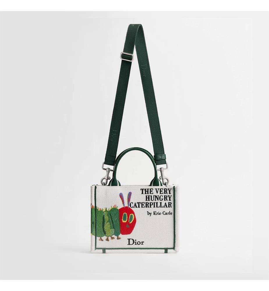 Tote-Bag mit Schulterriemen „Mini Dior Book“ – Mehrfarbig