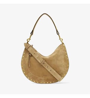 Oskan Soft Hobo Bag - Taupe