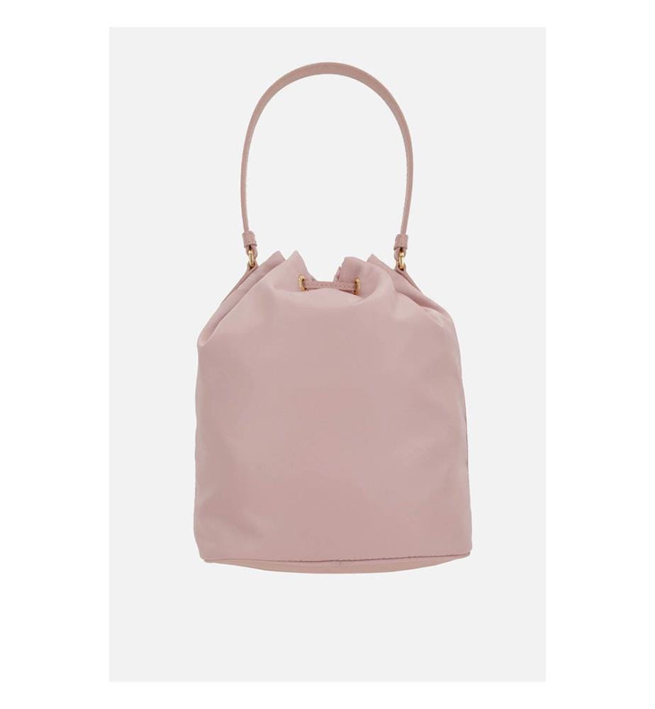 Re-Nylon Duet Bucket Bag - Pink