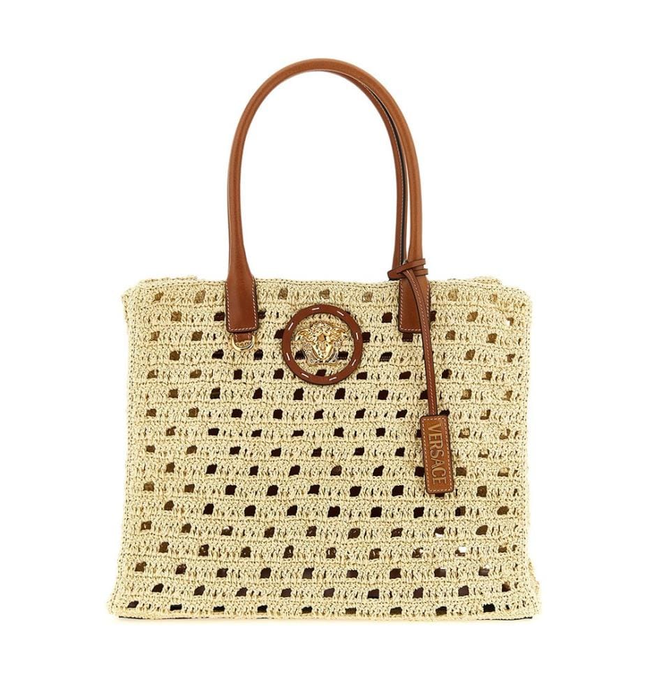 La Medusa large shopping bag - beige
