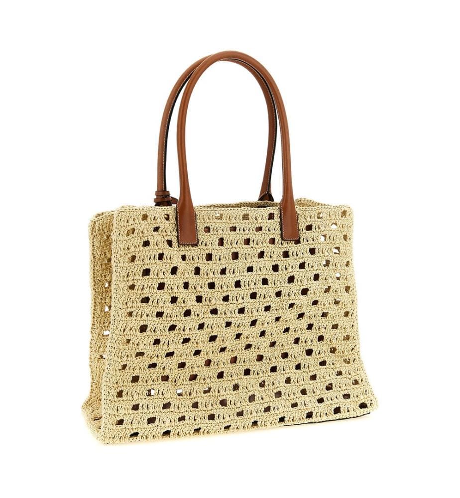 La Medusa large shopping bag - beige
