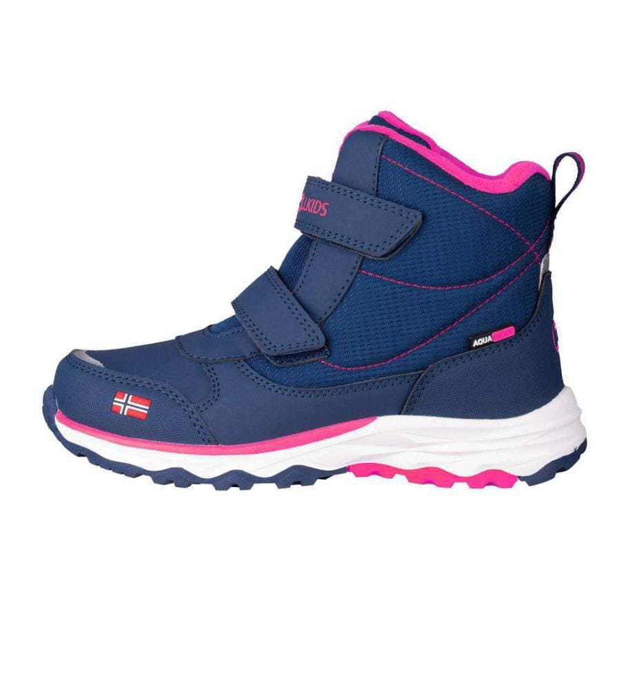 Wasserdichte Winterschuhe - Navy Pink