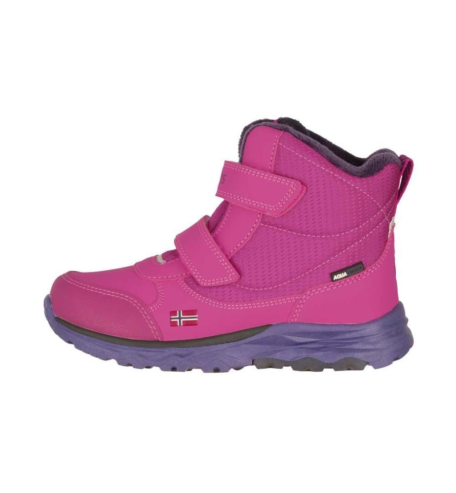 Wasserdichte Winterschuhe - dunkelrosa