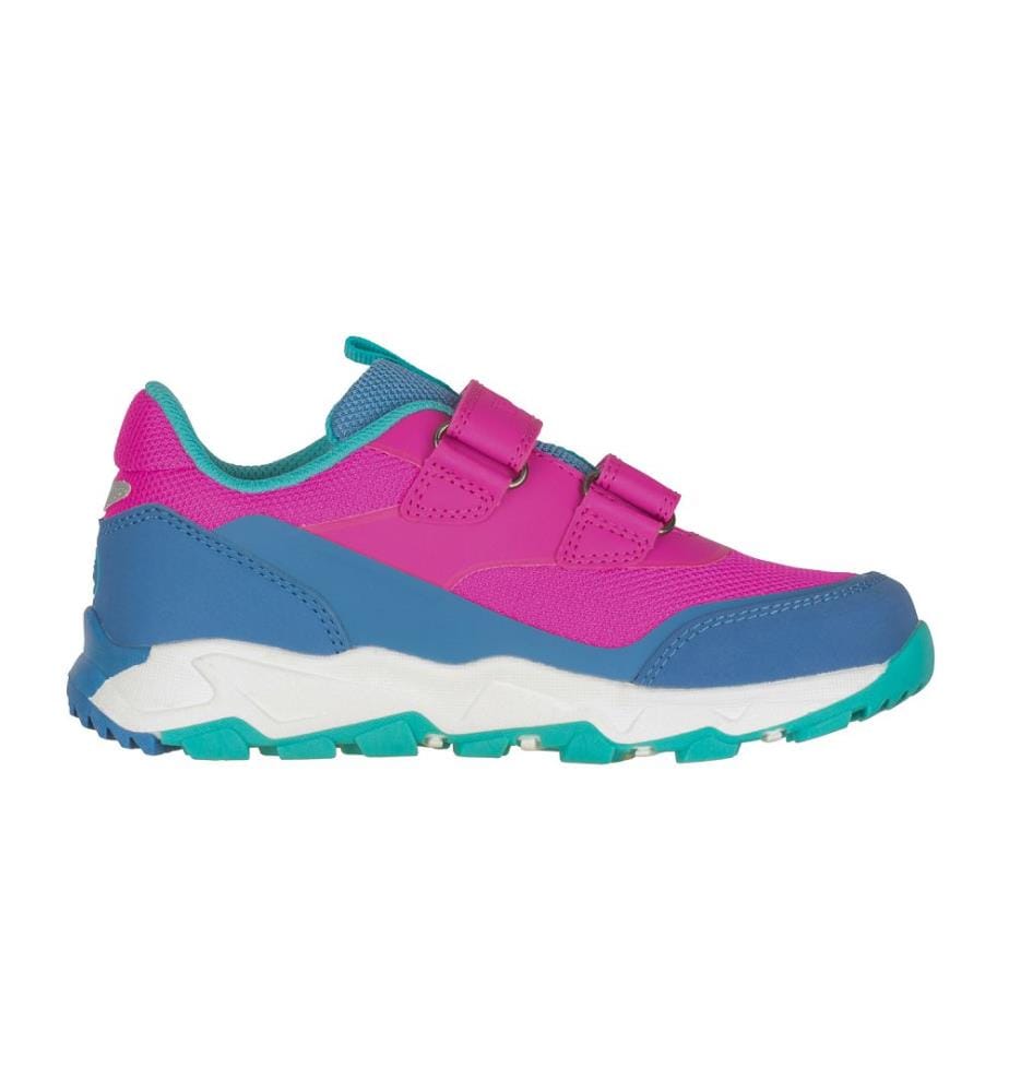 Preikestolen Wanderschuhe - helles Magenta und Kornblume und Aquamarin und Morgentau