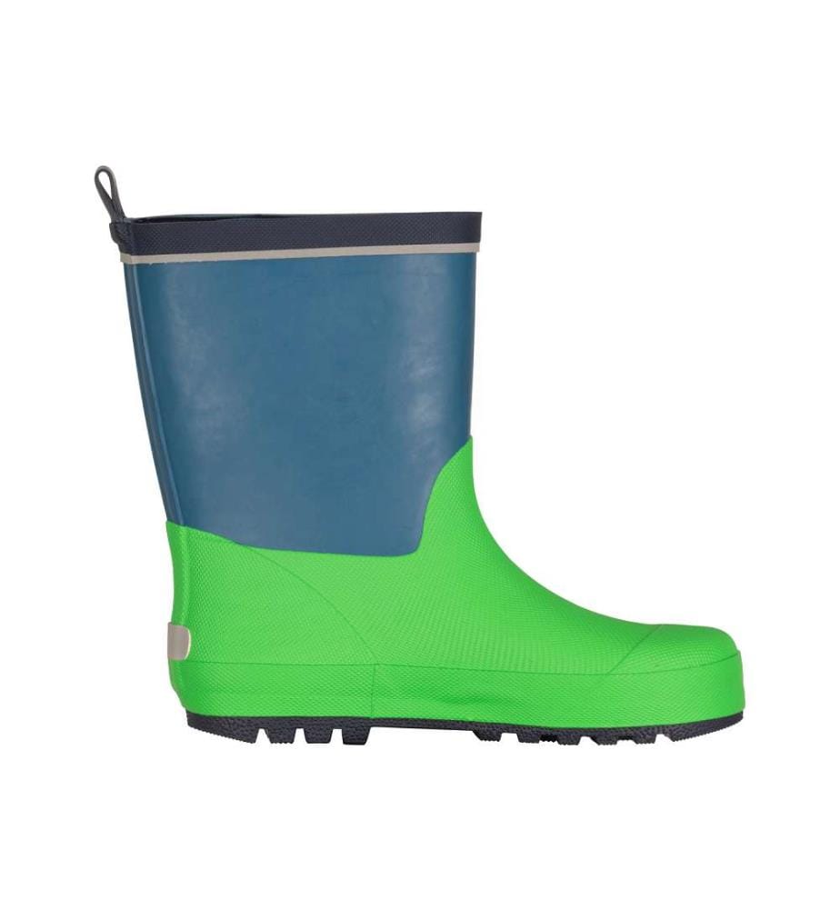 Gummistiefel - Dunkelmarine/Frischgrün/Mystikblau