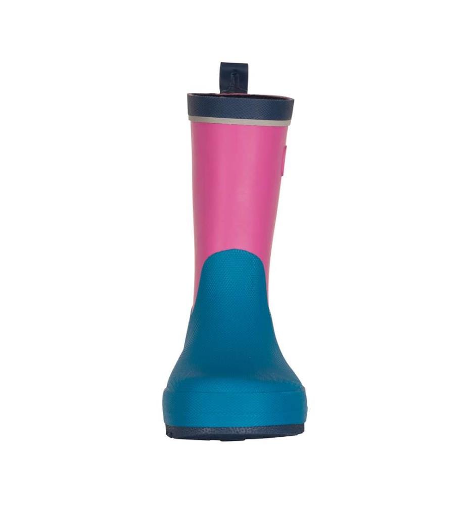 Gummistiefel - Hellmagenta/Dunkeltürkis/Madeirablau