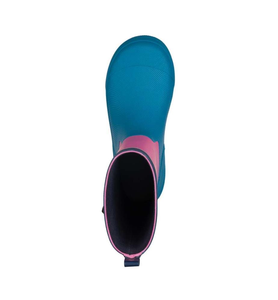 Gummistiefel - Hellmagenta/Dunkeltürkis/Madeirablau