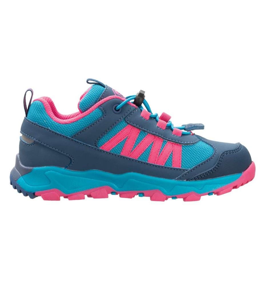 Tronfjell Hiker Low - dunkles Türkis und helles Magenta