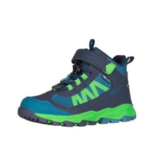 Kinder-Wanderschuhe „Tronfjell Hiker Mid“ – Mystic Blue & Fresh Green