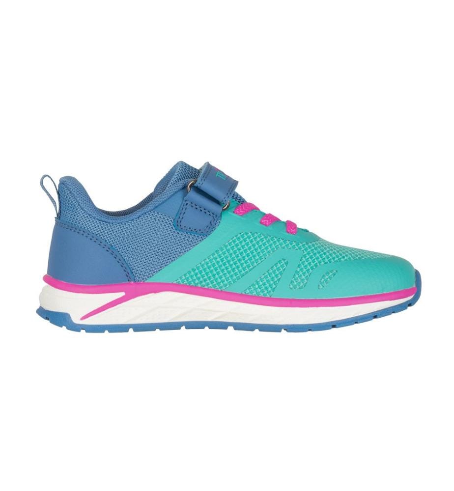 Alesund Sneaker - Aquamarin und Kornblume und helles Magenta