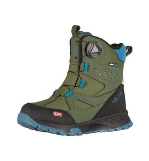 Kirkenes Winterstiefel - tannengrün und dunkelmarine