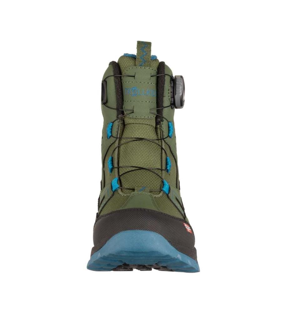 Kirkenes Winterstiefel - tannengrün und dunkelmarine
