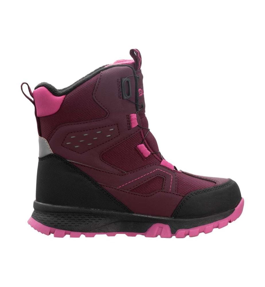 Chaussures d'hiver imperméables - redwood/magenta