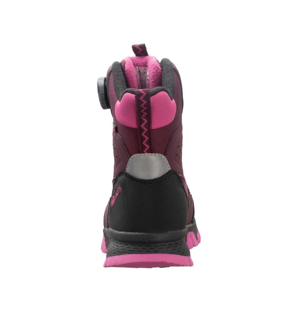 Chaussures d'hiver imperméables - redwood/magenta