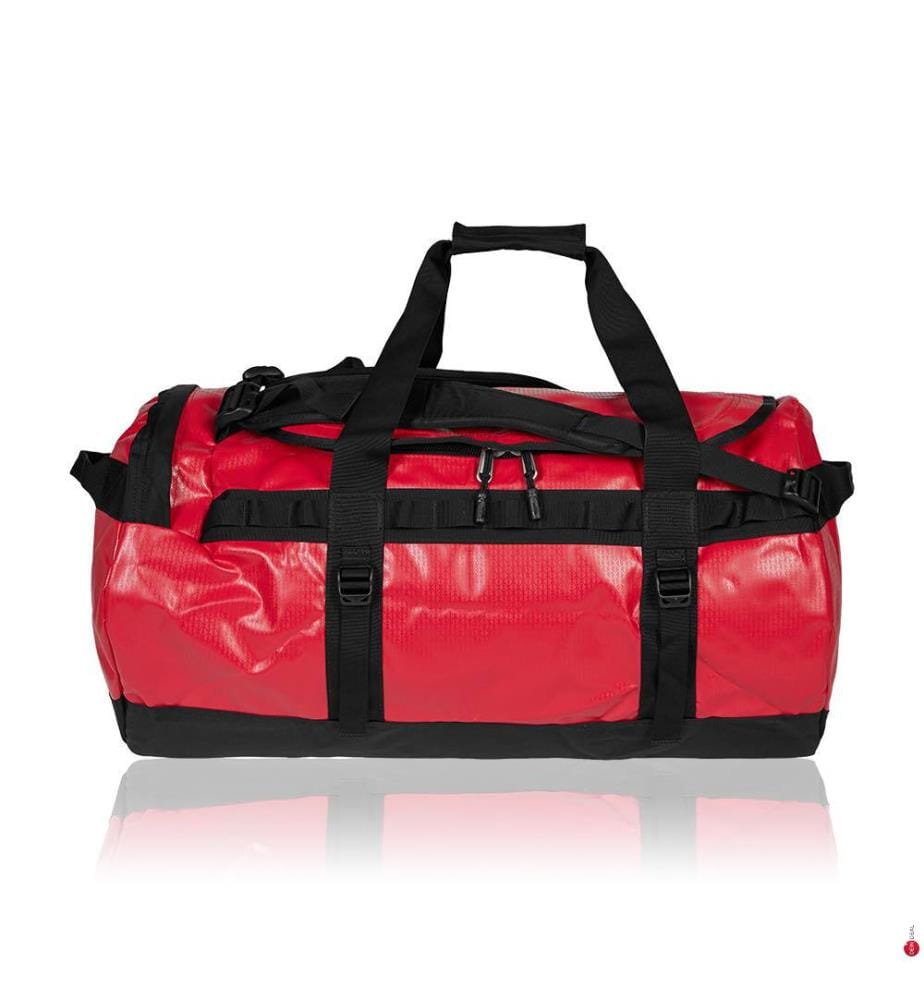 Duffel Bag Base Camp M - 71 L - Schwarz und Rot
