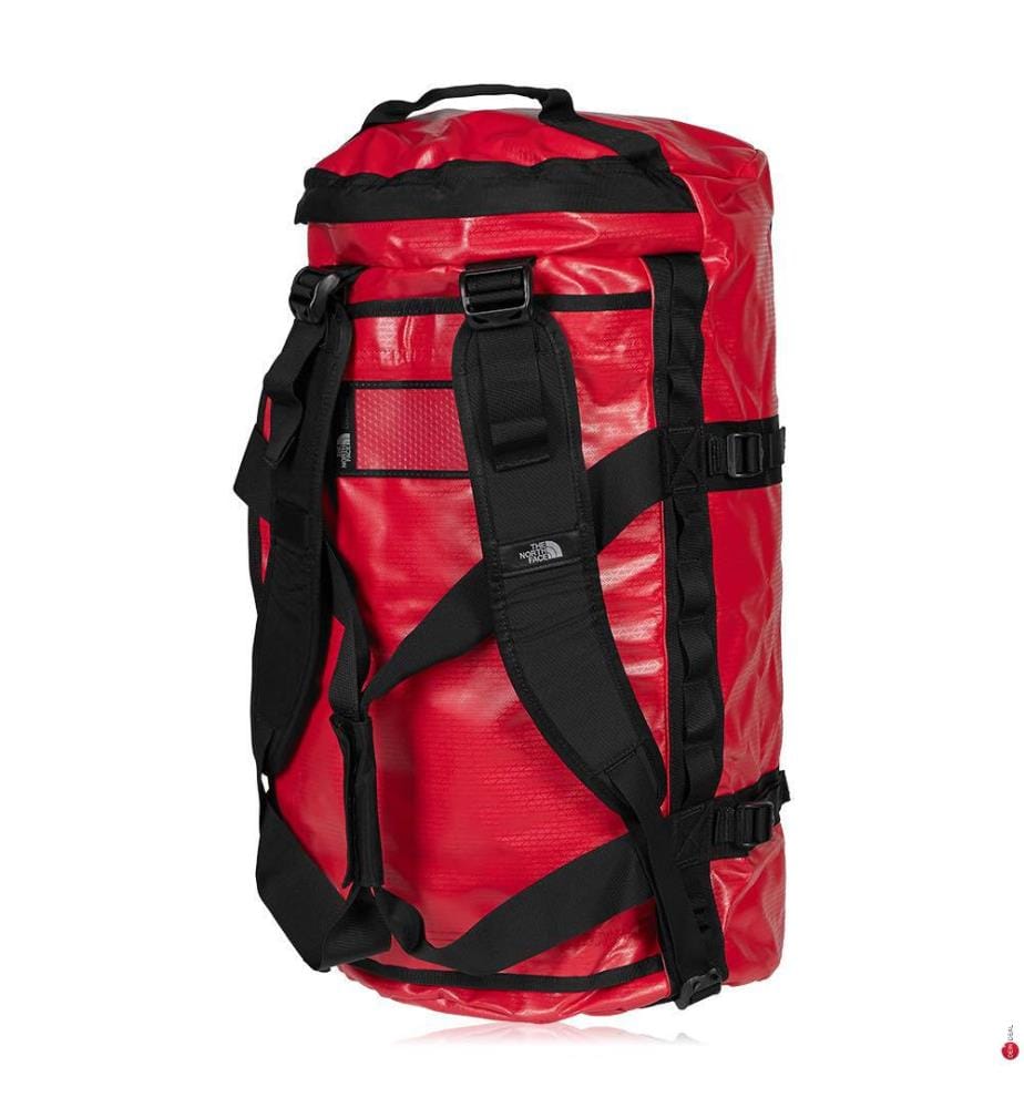 Duffel Bag Base Camp M - 71 L - Schwarz und Rot