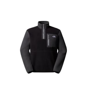 Yumiori Fleecejacke mit Reissverschluss am Kragen – 