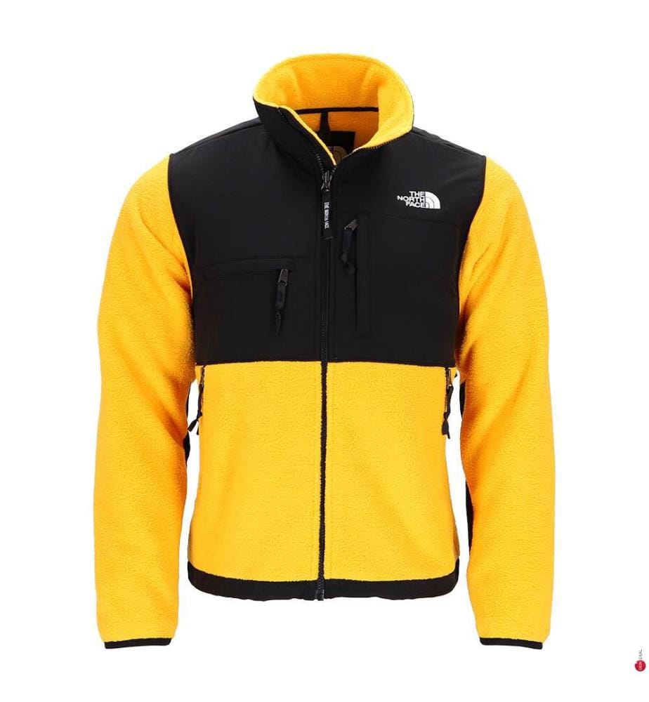 Retro Denali Jacke - Gelb und Schwarz