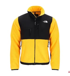 Retro Denali Jacke - Gelb und Schwarz