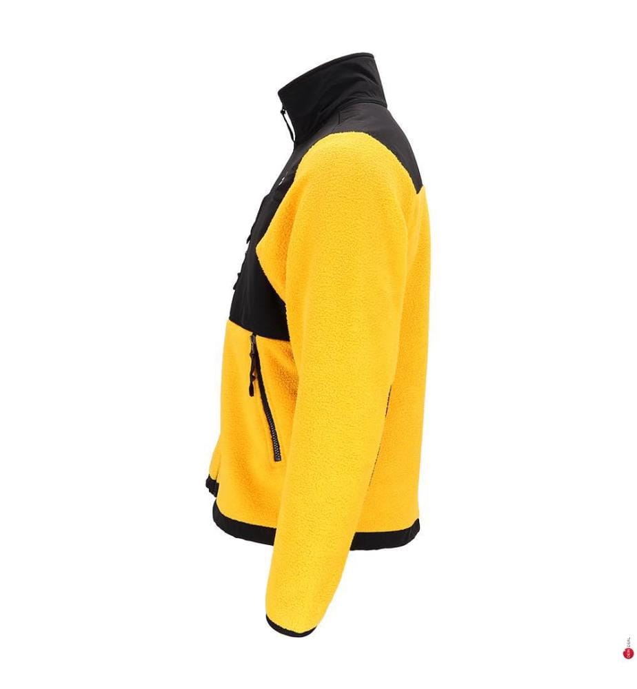 Retro Denali Jacke - Gelb und Schwarz