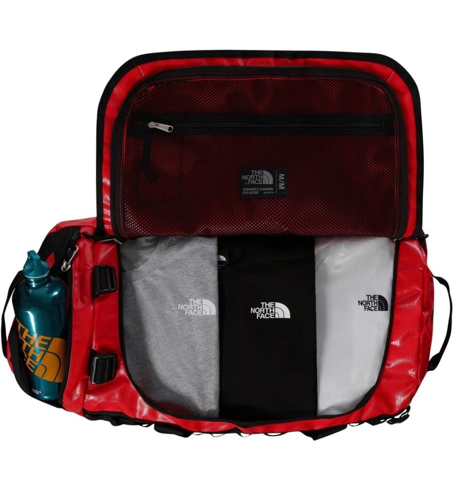 Duffel Bag Base Camp M, 71 l – Rot und Schwarz