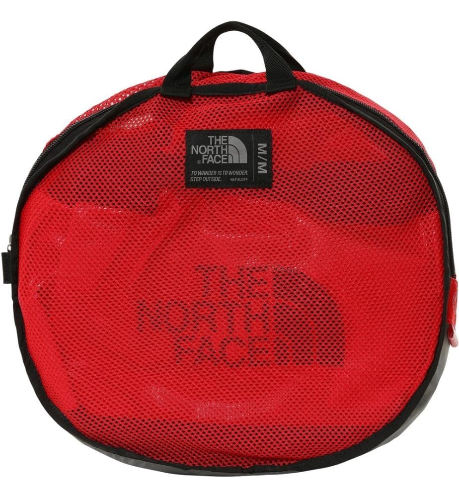 Duffel Bag Base Camp M, 71 l – Rot und Schwarz