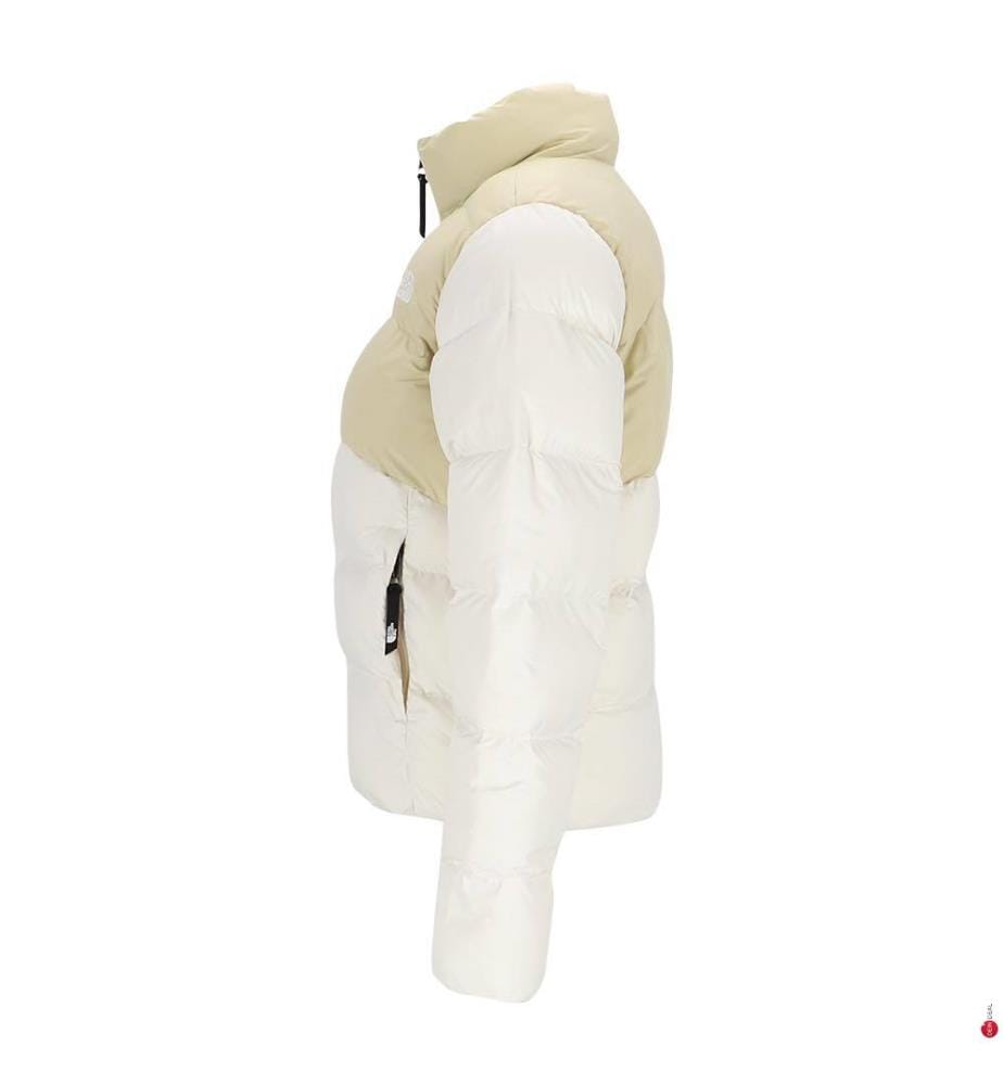 Saikuru Daunenjacke - Hellbeige und Creme