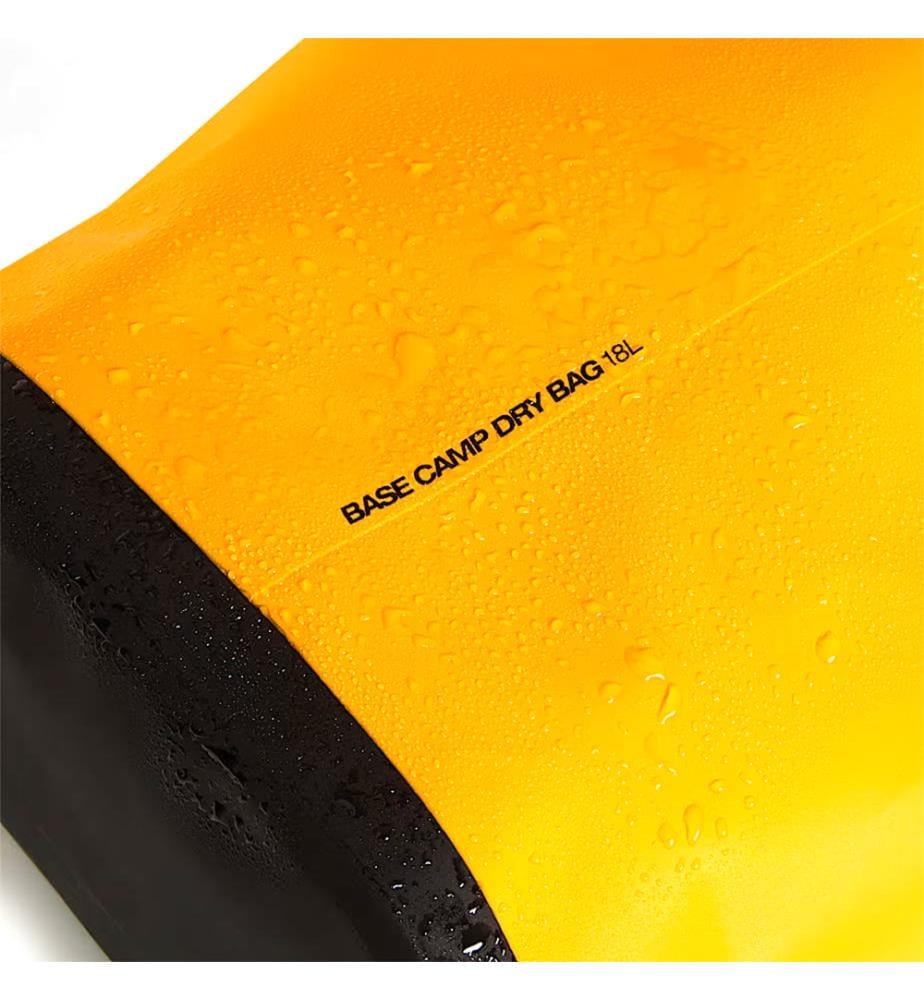 Wasserdichte Tasche „Base Camp Dry Bag“ 18 l – Gelb und Schwarz