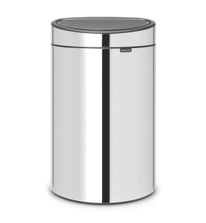 Abfallbehälter Touch Bin New 40 L - Silber