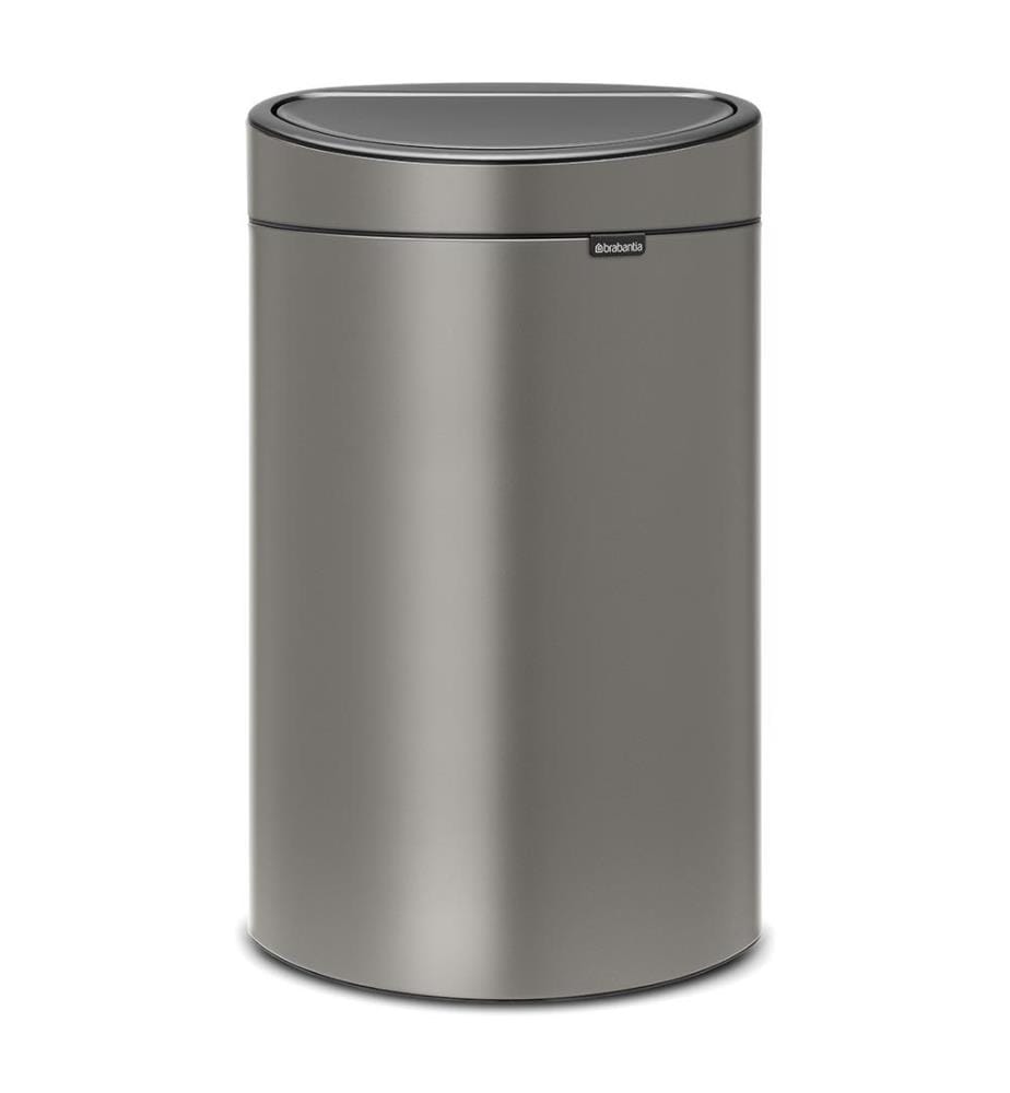 Abfallbehälter Touch Bin New 40 L - Silber