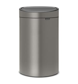 Abfallbehälter Touch Bin New 40 L - Silber