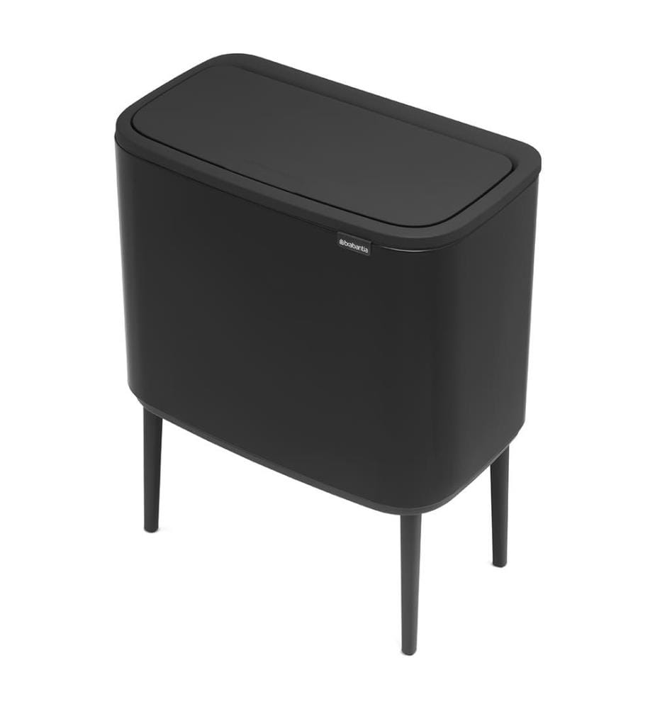 Abfallbehälter Bo Touch Bin 11 + 23 L - Schwarz