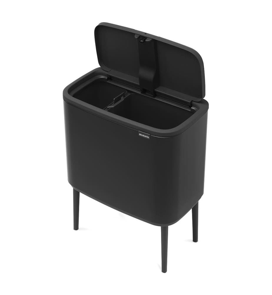 Abfallbehälter Bo Touch Bin 11 + 23 L - Schwarz