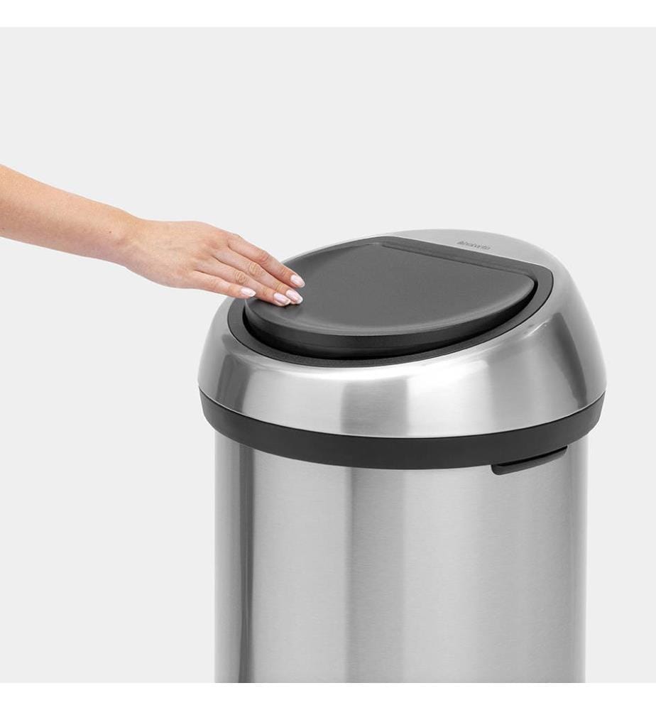 Abfalleimer Touch Bin 60 L - Silber