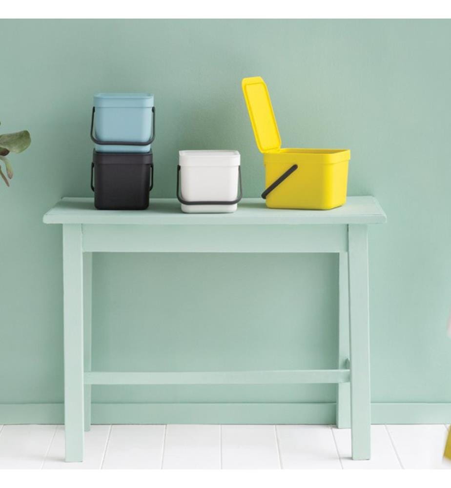 Sort & Go Abfallbehälter 6 L - Grey