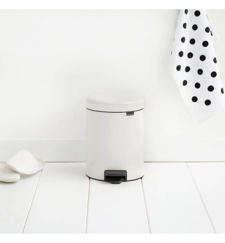 Treteimer Newicon 5 L- Weiss