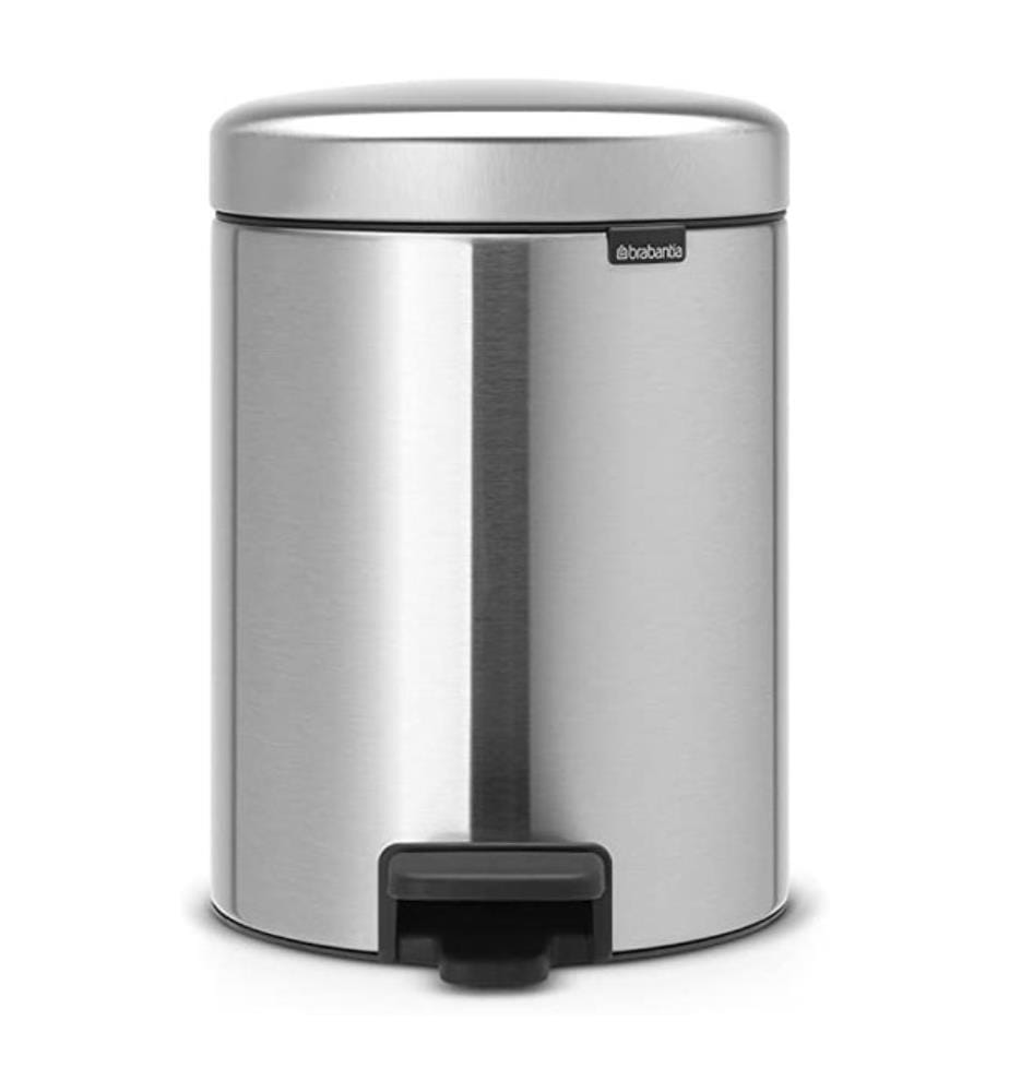 Newicon Pedal Bin 5 L - Silver