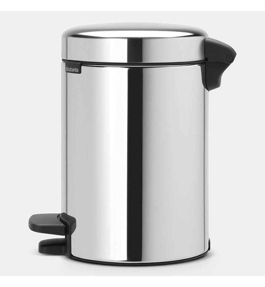 Newicon Pedal Bin 3 L - Silver