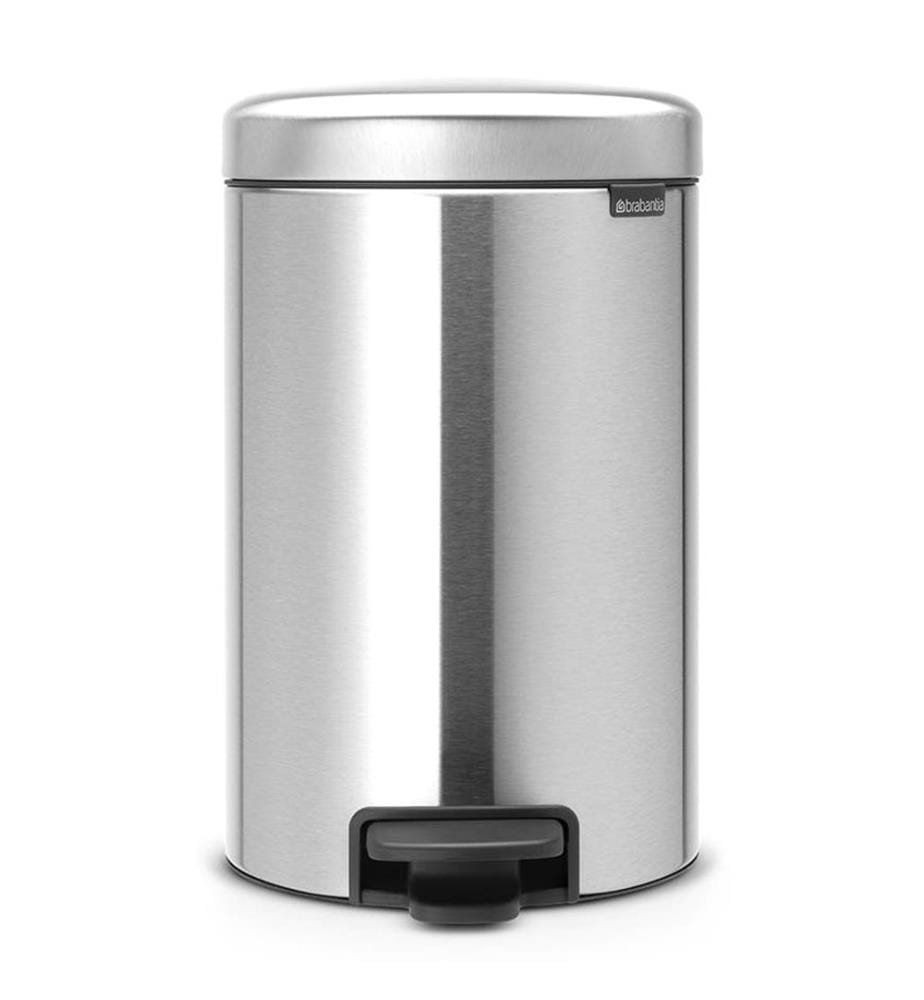 Treteimer Newicon 12 L - Silber