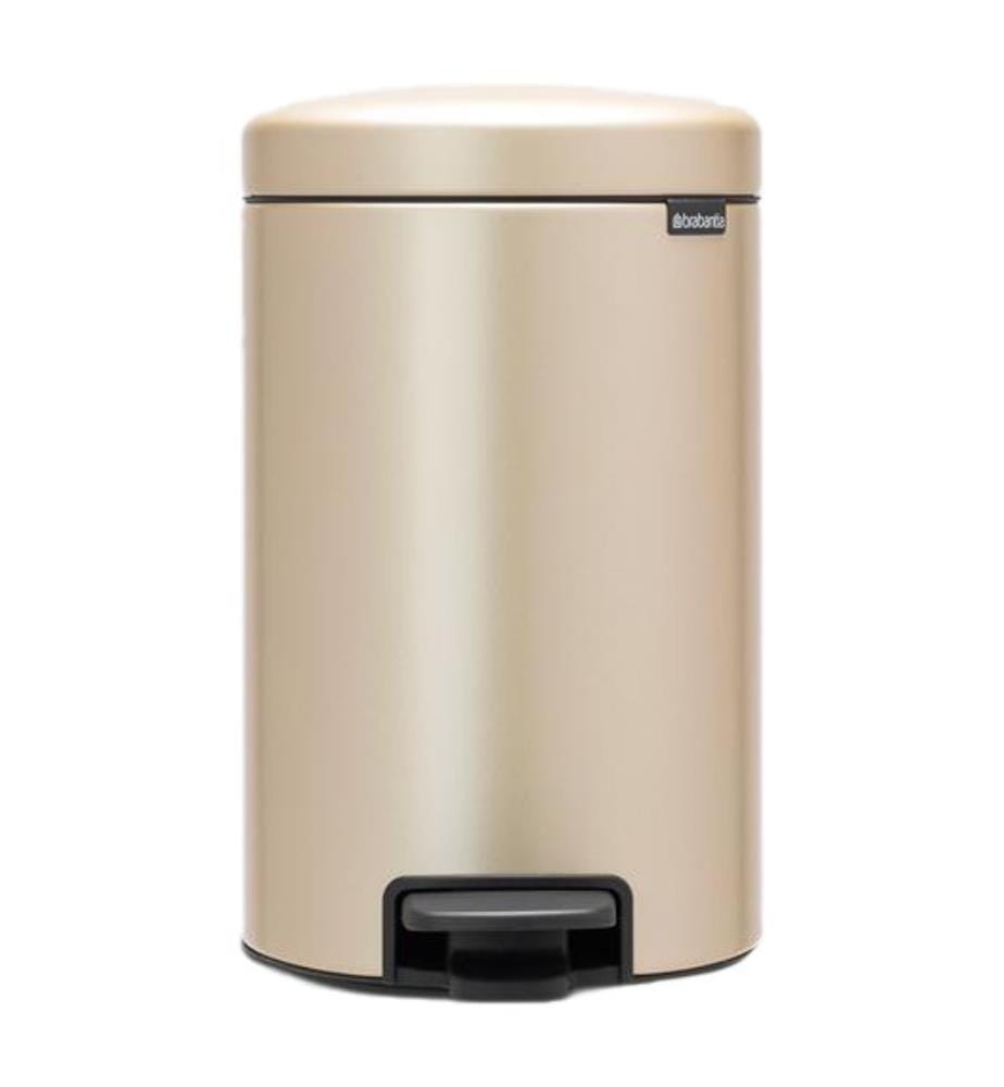 NewIcon Treteimer 12 L - Champagne