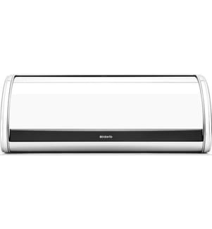 Roll Top Brotkasten 16 L - Glänzender Stahl