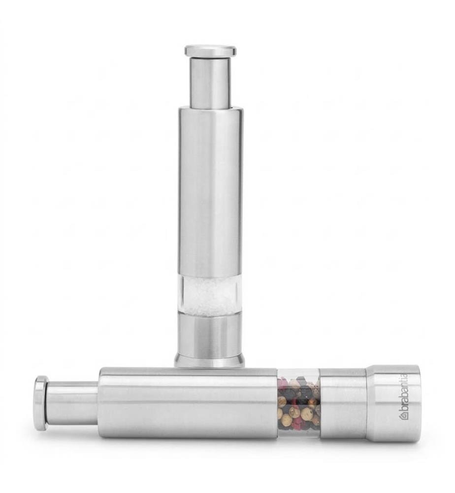 Salt and Pepper Mill Set - Silver
