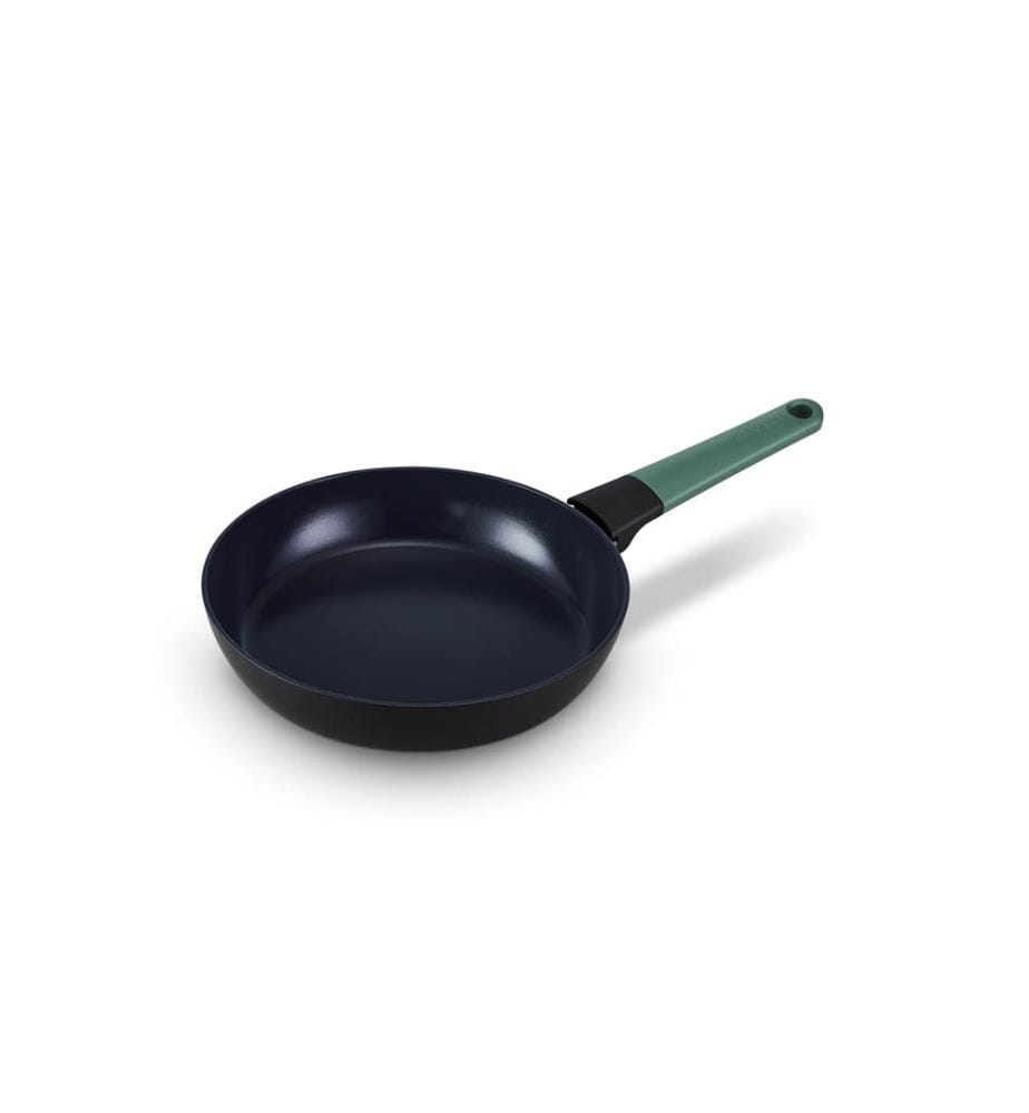 Tasty+ Recycled Pfas-Free Frying Pan, 24 cm, Non-Stick - Fir Green