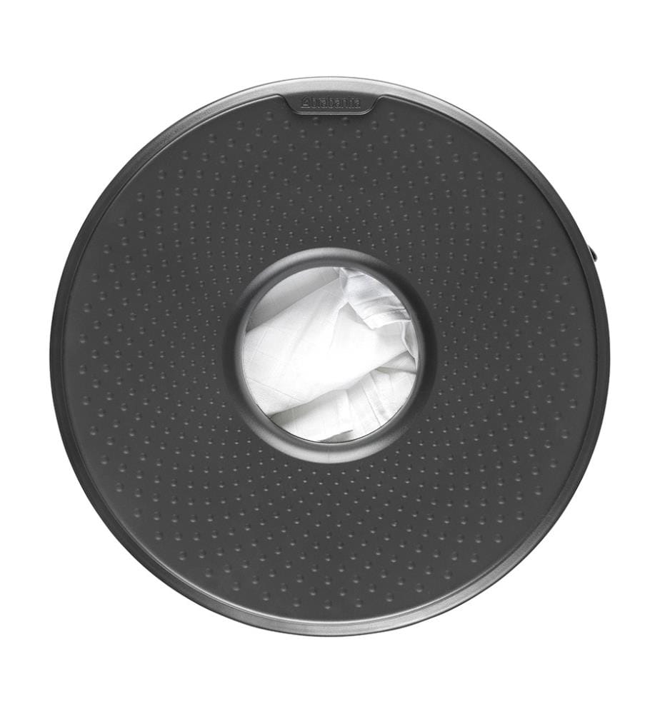 Wäschebox mit Kunststoffdeckel - 60 L - Weiss