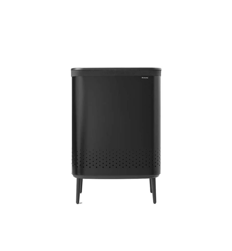 Bo Wäschebox 2 x45L - Mattschwarz